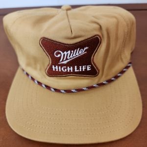 Miller High Life Rope Vintage Snapback Cap Hat